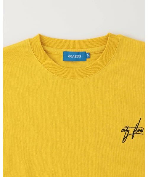 GLAZOS / グラソス Tシャツ | ワンポイント刺しゅうレイヤードTシャツ | 詳細2