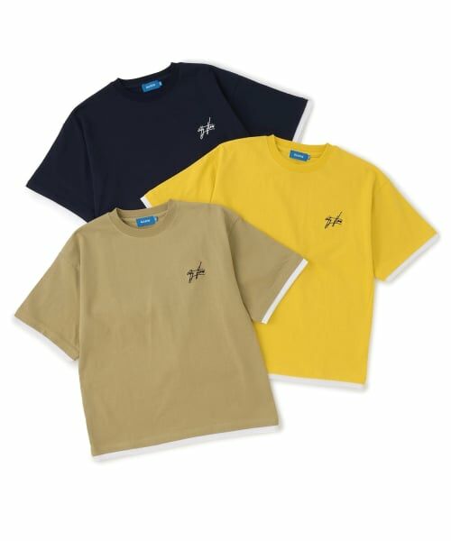 GLAZOS / グラソス Tシャツ | ワンポイント刺しゅうレイヤードTシャツ | 詳細6