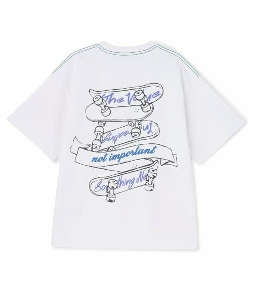 GLAZOS / グラソス Tシャツ | スケボー発砲プリントTシャツ | 詳細1