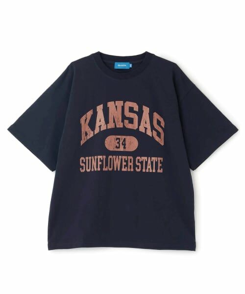 GLAZOS / グラソス Tシャツ | 【プチプラ】カレッジロゴTシャツ | 詳細10