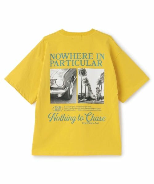 GLAZOS / グラソス Tシャツ | 【プチプラ】バックロゴプリントTシャツ | 詳細3