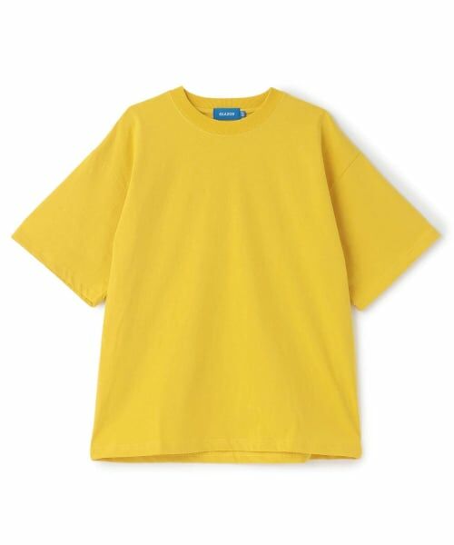 GLAZOS / グラソス Tシャツ | 【プチプラ】バックロゴプリントTシャツ(黄)