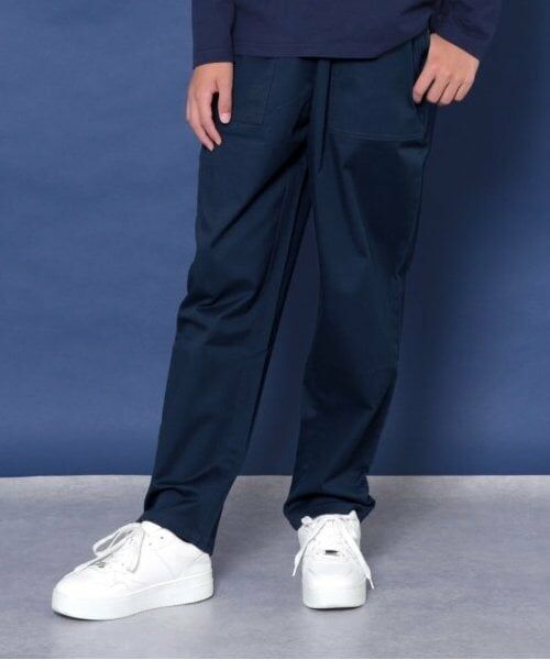 GLAZOS / グラソス その他パンツ | 【大人向けサイズあり】ストレッチツイル・ベイカーパンツ（コン）