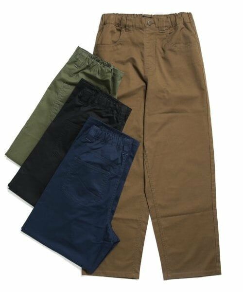 GLAZOS / グラソス その他パンツ | 【大人向けサイズあり】ストレッチツイル・バギーパンツ | 詳細12