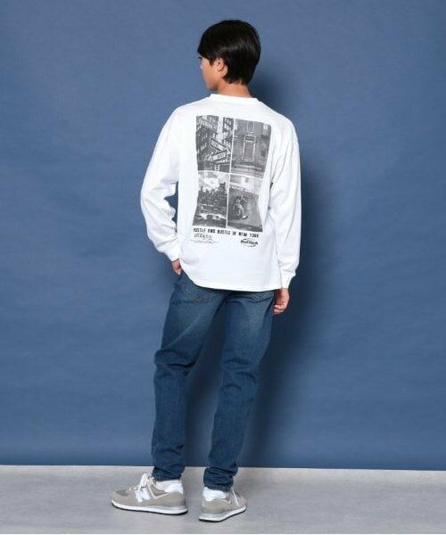 GLAZOS / グラソス Tシャツ | 【大人向けサイズあり】NYCバックフォト長袖Tシャツ | 詳細1