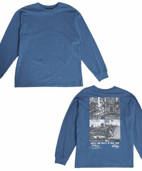 GLAZOS / グラソス Tシャツ | 【大人向けサイズあり】NYCバックフォト長袖Tシャツ | 詳細11