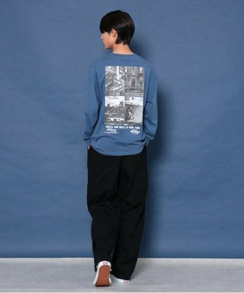GLAZOS / グラソス Tシャツ | 【大人向けサイズあり】NYCバックフォト長袖Tシャツ | 詳細3
