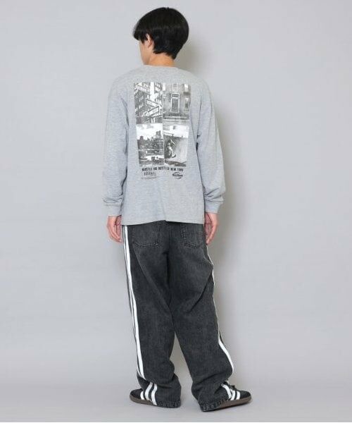 GLAZOS / グラソス Tシャツ | 【大人向けサイズあり】NYCバックフォト長袖Tシャツ | 詳細5