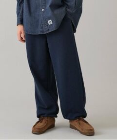 GLAZOS / グラソス その他パンツ | 【大人向けサイズあり】裏毛・ワンポイント刺繍ロゴパンツ