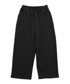 GLAZOS / グラソス その他パンツ | 【大人向けサイズあり】裏毛・ワンポイント刺繍ロゴパンツ