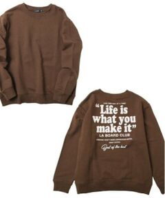 GLAZOS / グラソス スウェット | 【大人向けサイズあり】【プチプラ】アソートバックプリントトレーナー