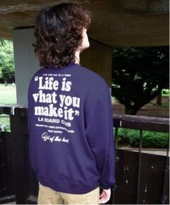 GLAZOS / グラソス スウェット | 【大人向けサイズあり】【プチプラ】アソートバックプリントトレーナー