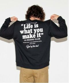 GLAZOS / グラソス スウェット | 【大人向けサイズあり】【プチプラ】アソートバックプリントトレーナー