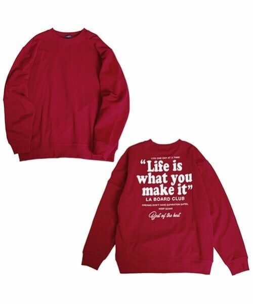 GLAZOS / グラソス スウェット | 【大人向けサイズあり】【プチプラ】アソートバックプリントトレーナー | 詳細14