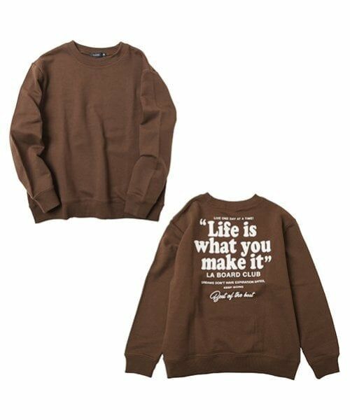 GLAZOS / グラソス スウェット | 【大人向けサイズあり】【プチプラ】アソートバックプリントトレーナー | 詳細15