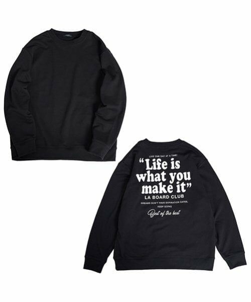 GLAZOS / グラソス スウェット | 【大人向けサイズあり】【プチプラ】アソートバックプリントトレーナー | 詳細16