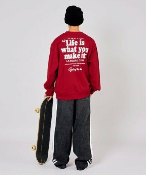 GLAZOS / グラソス スウェット | 【大人向けサイズあり】【プチプラ】アソートバックプリントトレーナー | 詳細3