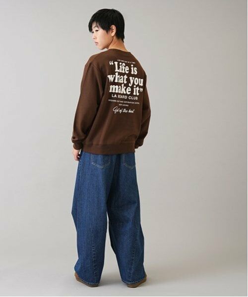 GLAZOS / グラソス スウェット | 【大人向けサイズあり】【プチプラ】アソートバックプリントトレーナー | 詳細5