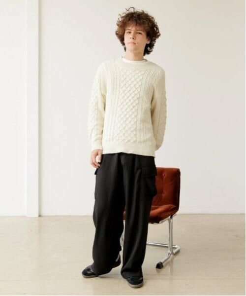 GLAZOS / グラソス ニット・セーター | 【大人向けサイズあり】ケーブルニット | 詳細2