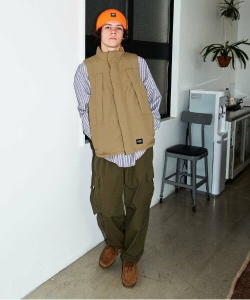 GLAZOS / グラソス ダウンジャケット・ベスト | 【大人向けサイズあり】【撥水】【保温】機能中綿サーモライト・ベスト | 詳細1