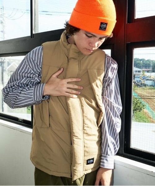 GLAZOS / グラソス ダウンジャケット・ベスト | 【大人向けサイズあり】【撥水】【保温】機能中綿サーモライト・ベスト | 詳細2