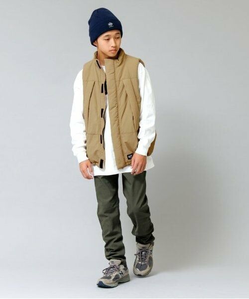 GLAZOS / グラソス ダウンジャケット・ベスト | 【大人向けサイズあり】【撥水】【保温】機能中綿サーモライト・ベスト | 詳細4