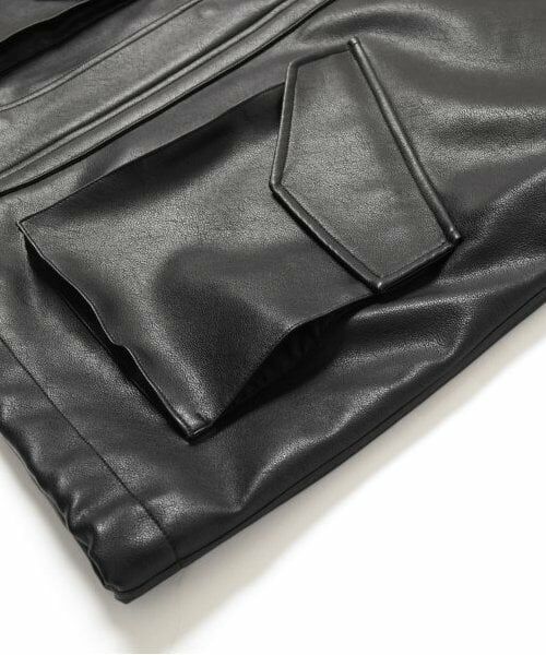 GLAZOS / グラソス ブルゾン | 【大人向けサイズあり】合皮ブルゾン | 詳細10