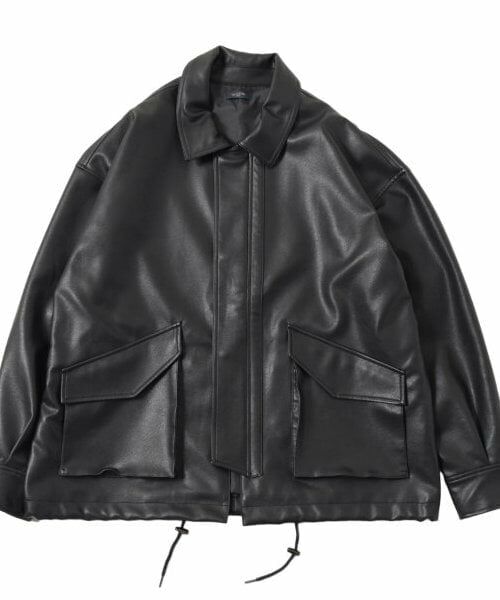 GLAZOS / グラソス ブルゾン | 【大人向けサイズあり】合皮ブルゾン | 詳細14