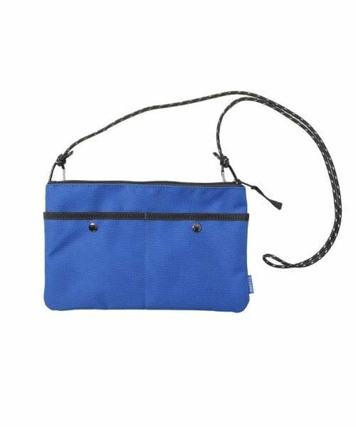 GLAZOS / グラソス ショルダーバッグ | 【大人向けサイズあり】カラビナ付きサコッシュ（ブルー）