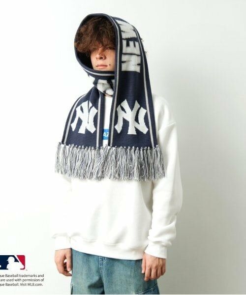GLAZOS / グラソス マフラー・ショール・スヌード・ストール | 【大人向けサイズあり】【MLB】チームロゴマフラー | 詳細3