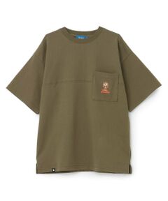 GLAZOS / グラソス Tシャツ | ワンポイント刺しゅうポケット付Tシャツ