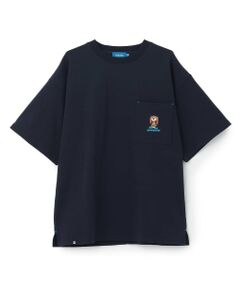 GLAZOS / グラソス Tシャツ | ワンポイント刺しゅうポケット付Tシャツ