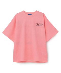 GLAZOS / グラソス Tシャツ | 製品染風レーサープリントTシャツ