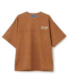 GLAZOS / グラソス Tシャツ | 製品染風レーサープリントTシャツ
