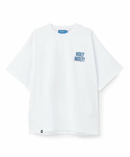 GLAZOS / グラソス Tシャツ | キャラクタープリントTシャツ（白）