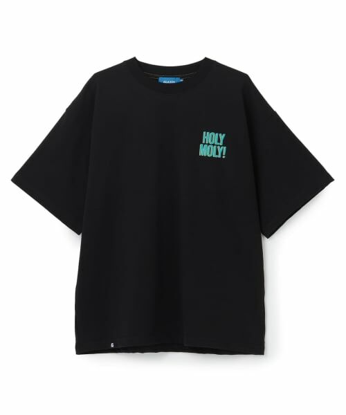 GLAZOS / グラソス Tシャツ | キャラクタープリントTシャツ（黒）