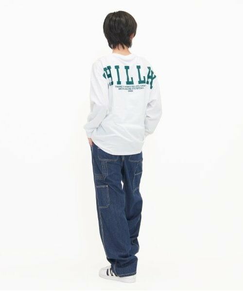 GLAZOS / グラソス Tシャツ | 【大人向けサイズあり】【STREET】バックワイドロゴビッグ長袖Tシャツ | 詳細3
