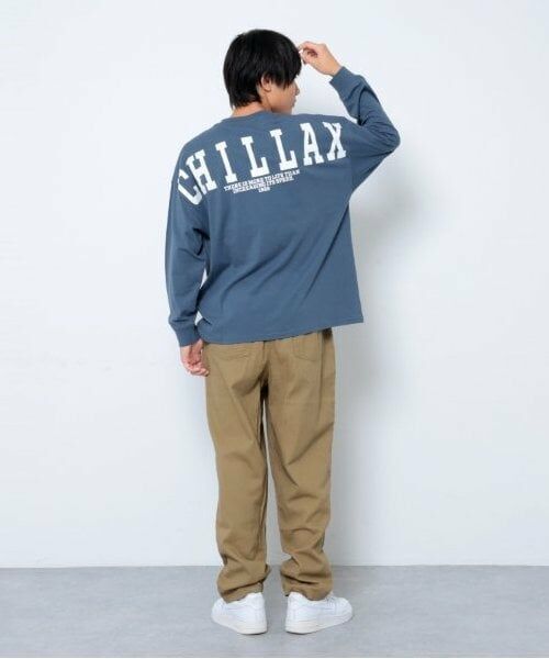 GLAZOS / グラソス Tシャツ | 【大人向けサイズあり】【STREET】バックワイドロゴビッグ長袖Tシャツ | 詳細6