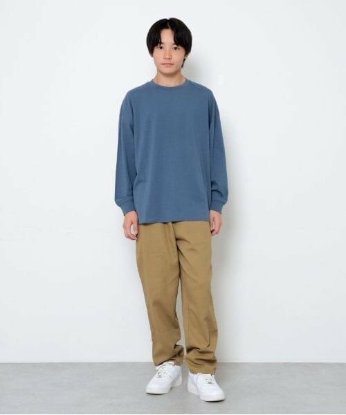 GLAZOS / グラソス Tシャツ | 【大人向けサイズあり】【STREET】バックワイドロゴビッグ長袖Tシャツ | 詳細7