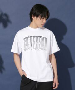 GLAZOS / グラソス Tシャツ | 【大人向けサイズあり】【防虫加工】フロントグラデーションカレッジロゴ半袖Tシャツ
