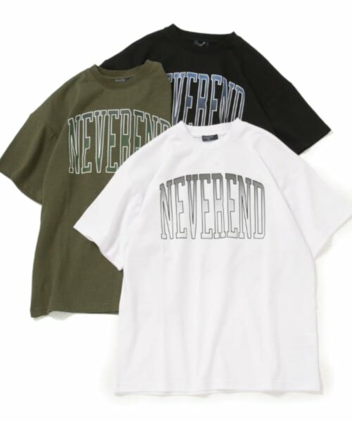 GLAZOS / グラソス Tシャツ | 【大人向けサイズあり】【防虫加工】フロントグラデーションカレッジロゴ半袖Tシャツ | 詳細9
