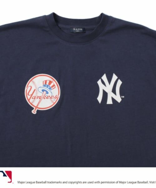 GLAZOS / グラソス Tシャツ | 【大人向けサイズあり】【MLB】チームロゴプリント半袖Tシャツ | 詳細11