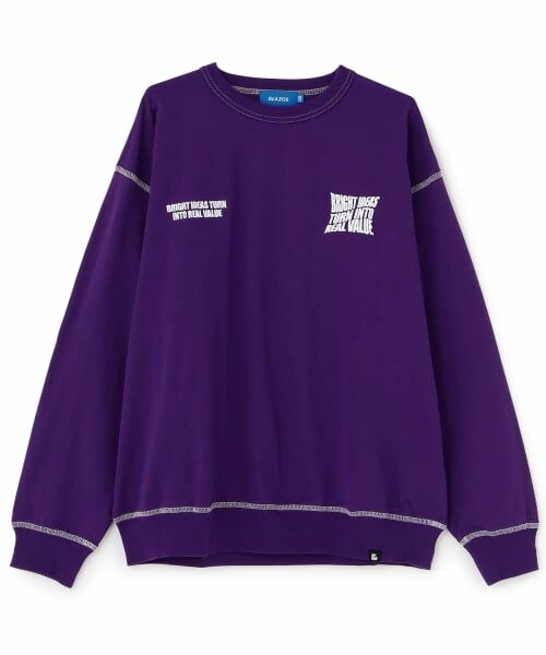 GLAZOS / グラソス Tシャツ | フラッグプリント長袖Tシャツ | 詳細12