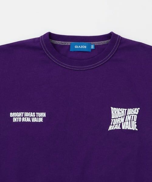 GLAZOS / グラソス Tシャツ | フラッグプリント長袖Tシャツ | 詳細16
