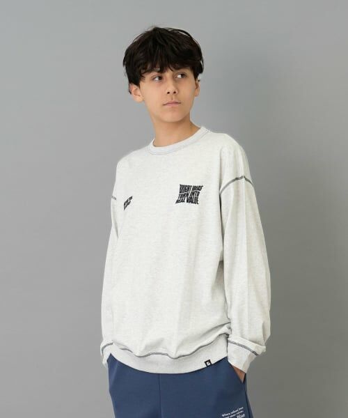 GLAZOS / グラソス Tシャツ | フラッグプリント長袖Tシャツ | 詳細8