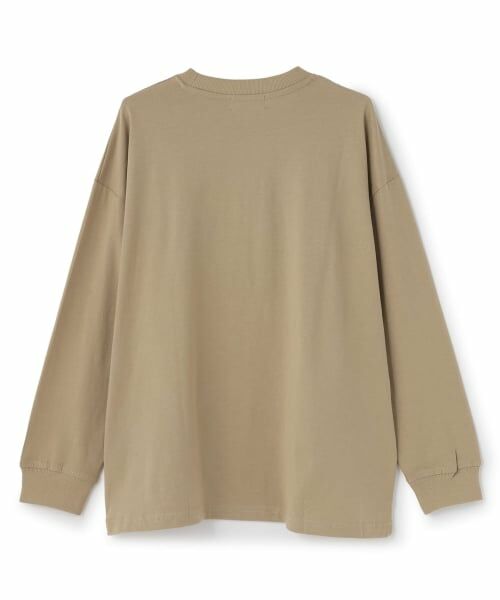 GLAZOS / グラソス Tシャツ | カレッジロゴプリント長袖Tシャツ | 詳細1