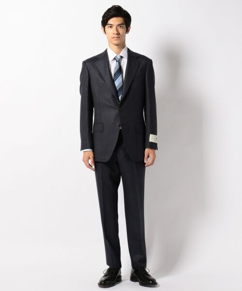 全てのアイテム 992新品 DORMEUIL ドーメルメンズビジネス紺A6