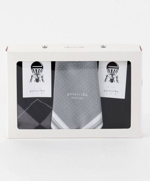 ギフトに最適】靴下 ハンカチ BOXセット （ソックス）｜gotairiku ゴタイリク ファッション通販 タカシマヤファッションスクエア
