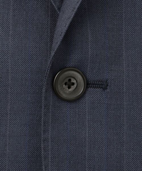 gotairiku / ゴタイリク セットアップ | 【DORMEUIL】EXELBLUE ネイビーカラーストライプ スーツ | 詳細7