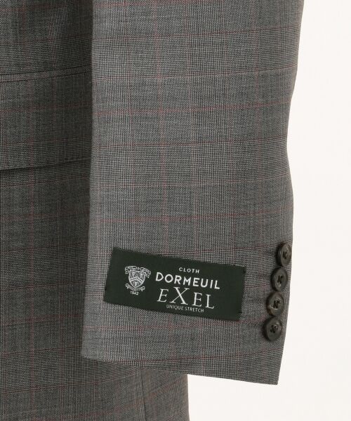 gotairiku / ゴタイリク セットアップ | 【DORMEUIL】EXELBLUE オレンジグレンチェック スーツ | 詳細4